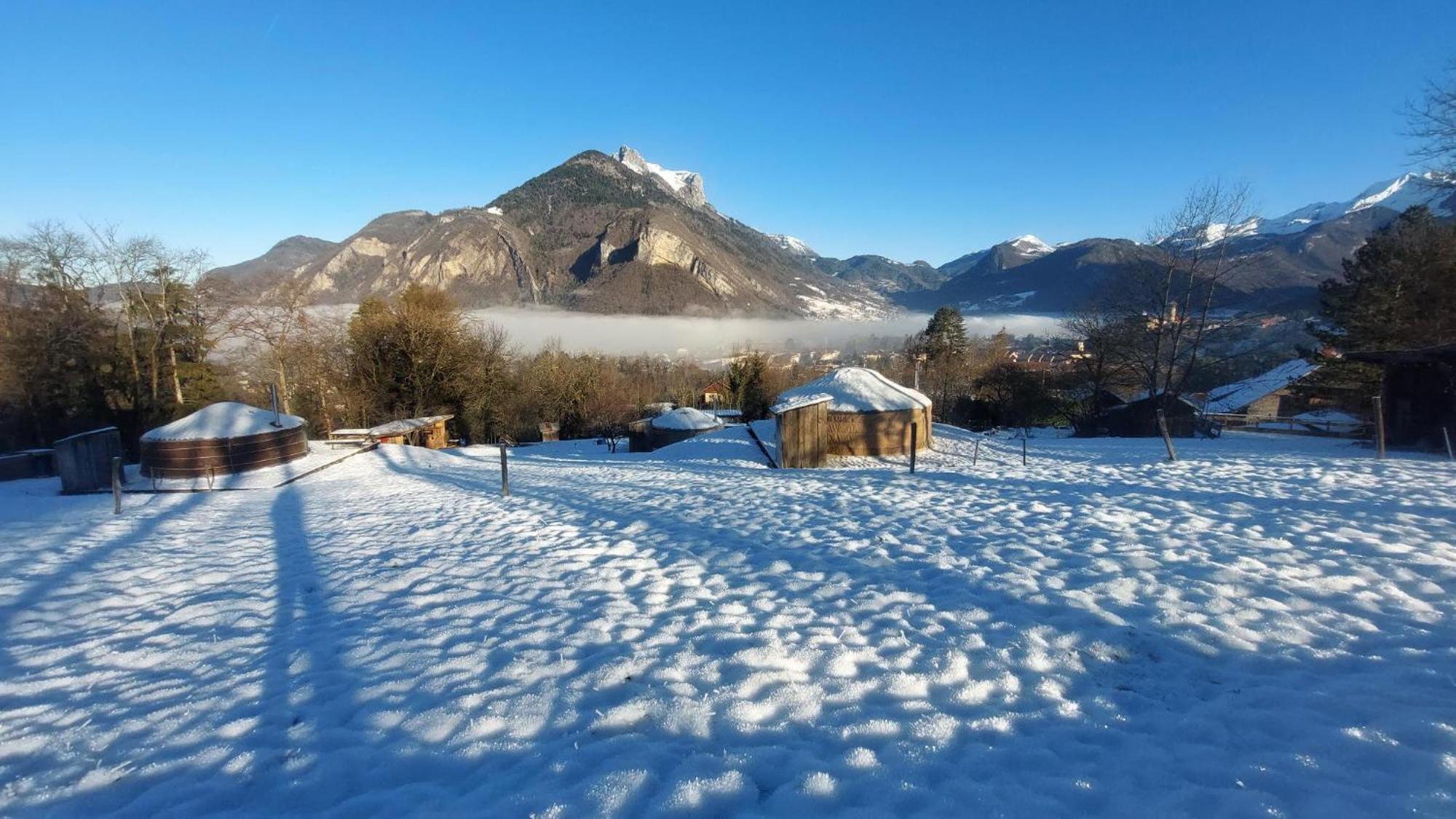 Yourtes Olachat Proche Annecy Luxuszelt Faverges